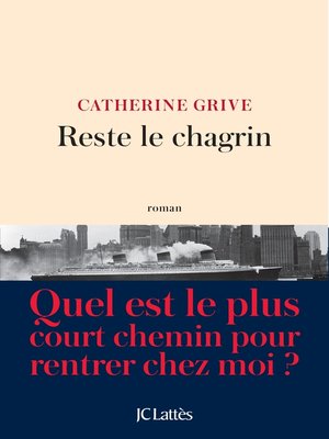 cover image of Reste le chagrin